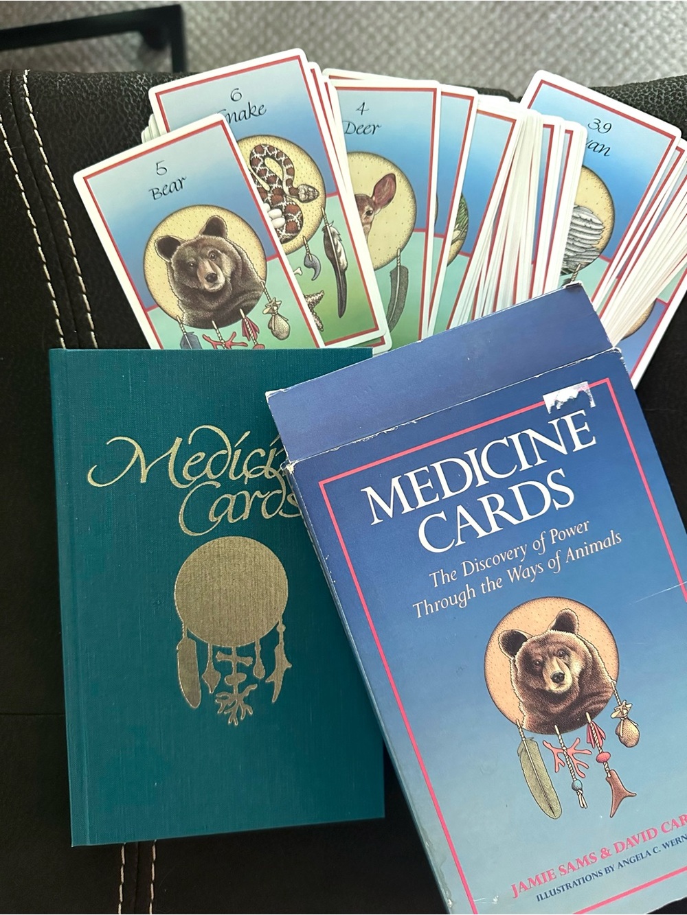 Vintage 1988 Medicine Cards Complete Boxed Set | Jamie Sams & David Carson